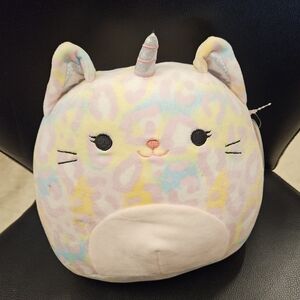 Pastel Unicorn Cat Plush